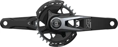 Produktbild von SRAM Kurbelgarnitur Quarq X0 Eagle T-Type AXS 175 mm - Präzise Leistungsmessu...