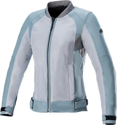 Produktbild von Alpinestars Eloise V2 Air Damen Motorrad Textiljacke, hellgrau/grün, L