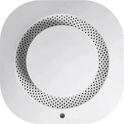 Produktbild von AIORBER WLAN Rauchmelder 9V mit App Fernalarm, optischer Sensor, 90dB Alarm, Deckenmontage für Zuhause Büro Hotel Lager, Weiß