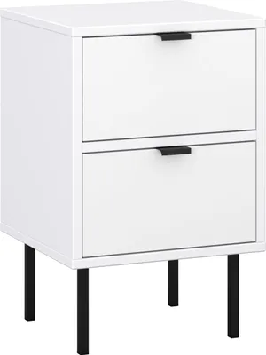 Produktbild von Nachtkonsole Ido Nachtschrank 35x34x54cm weiß
