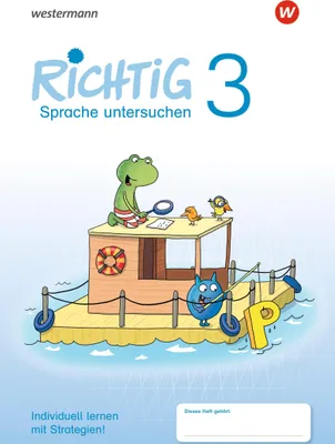Produktbild von RICHTIG Sprache untersuchen 3. Übungsheft