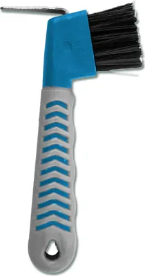 Immagine prodotto di Waldhausen Grippy Hoof-Pick-Brush, colore: azzurro/grigio