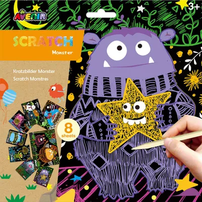 Obrázok produktu pre Obrázok na vyškrabávanie: Príšera