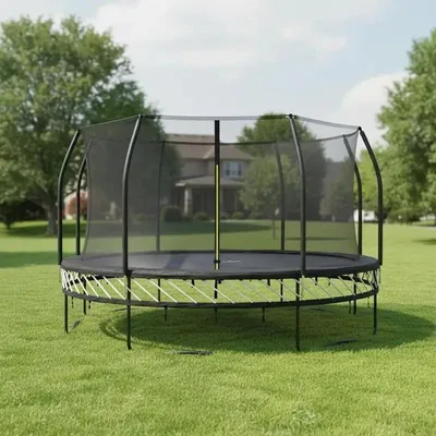 Produktbild von Ersatzschutznetz für Trampolin mit Reißverschluss - 14ft