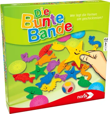 Produktbild von Noris Spiele Die bunte Bande; 606011639