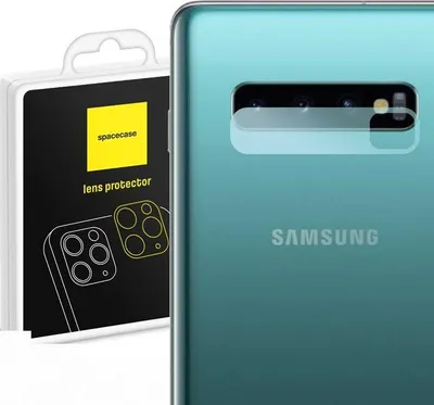 Produktbild von Spacecase Kamera Glas Galaxy S10