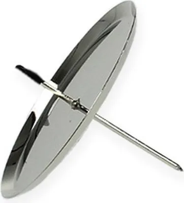Produktbild von Metall-Kerzenhalter mit Dorn für Adventsdeko und Tischarrangements, 4 Stück