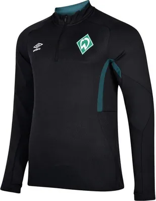 Produktbild von Umbro Werder Bremen Tech Train Medium Hol Black / Cadmium Green M