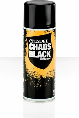 Obrázok produktu pre Spray Citadel Chaos Black - základná farba, čierna (sprej)