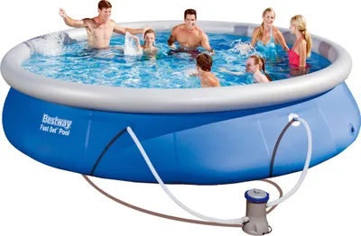Produktbild von Bestway Fast Set™ Pool Set 457x84 cm, mit Filterpumpe
