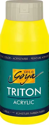 Obrázek produktu pro KREUL 17026 Akrylová barva SOLO Goya TRITON lemon 750 ml
