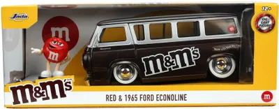 Image de M&Ms Red 1965 Ford Econoline Van 1:24