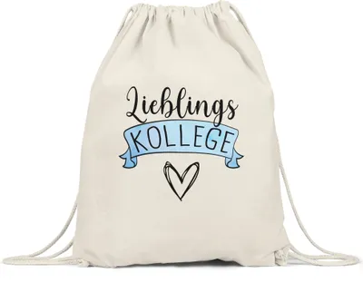 Produktbild von Lieblingskollegin Turnbeutel Gymsack Arbeitskollegin Abschiedsgeschenk Rente Ruhestand Büro