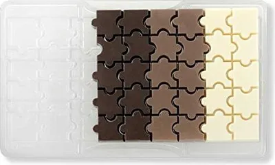Produktbild von Professionelle Schokoladenform PUZZLE