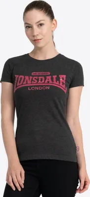 Image de T-shirt Femme TULSE Marl Noir M Lonsdale