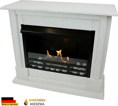Produktbild von Ethanol und Gelkamin Modell Emily Deluxe Royal Granit Hell