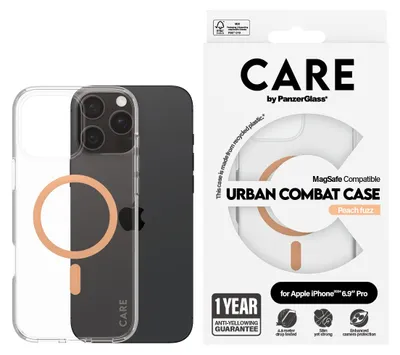 Image de Etui Care By Panzerglass Flagship Case Z Magsafe Na Iphone 16 Pro Max - Pomarańczowe