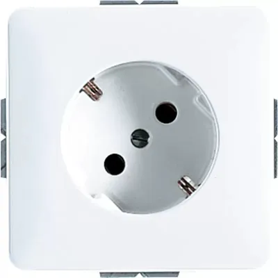 Immagine prodotto di Jung CD520-45WW Presa SCHUKO® a 45°, 16 A 250 V ~ bianco alpino