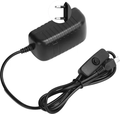 Obrázok produktu pre Napájací zdroj pre Raspberry Pi 5V 3A s prepínacím tlačidlom Integrovaný adaptér Micro USB 100?240VEU