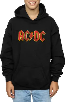 Productafbeelding van AC/DC - Hoodie voor jongens, model BI337 (maat 152-158) (zwart)