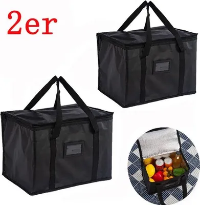 Obrázok produktu pre Izolované chladiace tašky na piknik, balenie po 2 ks, 50 l