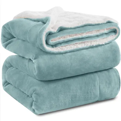 Produktbild von Sherpa Fleece Bettdecke in Königgröße
