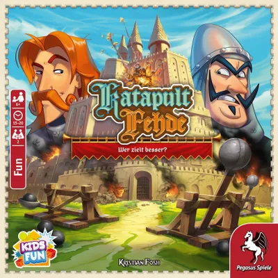 Produktbild von Pegasus Katapult Fehde, Brettspiel