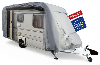 Produktbild von POLCOVER Abdeckplane für Wohnwagen - Geeignet für Niewiadów N126NT / NTL - UV-resistente Wetterfeste Wohnmobilabdeckung - Langlebig Schutzhülle Atmungsaktive - 5 Schicht Wohnwagenplane