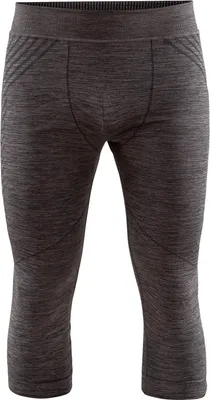 Produktbild von CRAFT Fuseknit Comfort Knickers Funktionshose 3/4 schwarz melange XXL