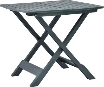Obrázek produktu pro Skládací zahradní stůl zelený 79 x 72 x 70 cm plast