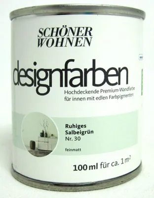 Produktbild von Designfarbe Ruhiges Salbeigrün Nr.30 100 ml