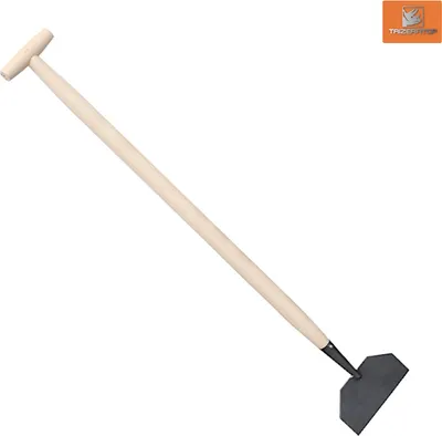 Produktbild von Eisstößer, Betonstößer, Rasenkantenstecher 18 cm Stahl mit T-Stiel 100 cm Lang