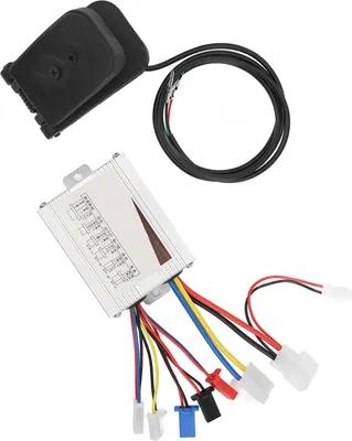Zdjęcie produktu dla DC24V 500W szczotkowy regulator prędkości z zestawem pedału gazu do elektrycznych rowerów i skuterów