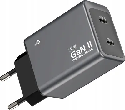 Zdjęcie produktu dla Szybka ładowarka USB-C sieciowa GaN II 45W max 3A/20V do QC4.0 PD3.0 USB C