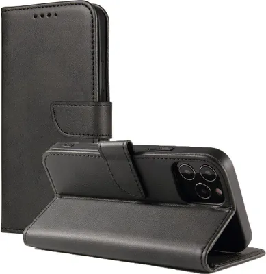 Obrázek produktu pro Magnetické Pouzdro Elegantní Pouzdro S Klopou A Funkcí Stojánku Honor Magic3 Pro Černé