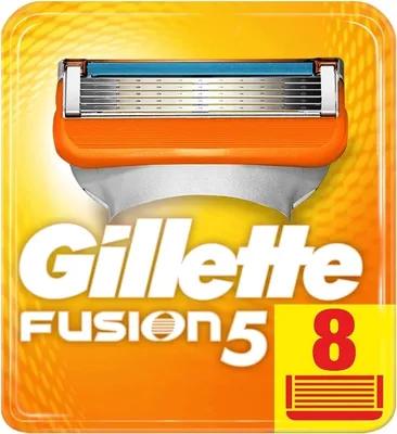 Produktbild von Gillette Turbo Ersatzklingen für Rasierer, für Herren, 8 Stück
