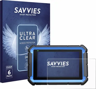 Produktbild von 6x Für Topdon ArtiDiag Pro Schutzfolie Savvies Displayschutz Display Schutz Folie Klar Transparent