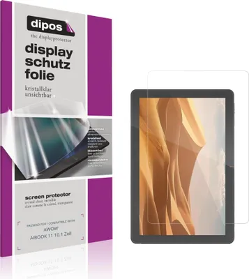 Produktbild von 2x Schutzfolie für AWOW AIBOOK 11 10.1 Zoll klar Displayschutzfolie Folie Display Schutz dipos