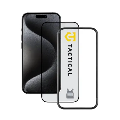 Zdjęcie produktu dla Szkło hartowane / ochronne Apple iPhone 15 Pro - Tactical Glass Impact Armour