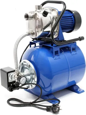 Productafbeelding van Drukwaterpomp - Waterpomp - Tuinpomp - Membraanpomp - Drukketel - 19 Liter Membraanketel - 1200W Motorvermogen