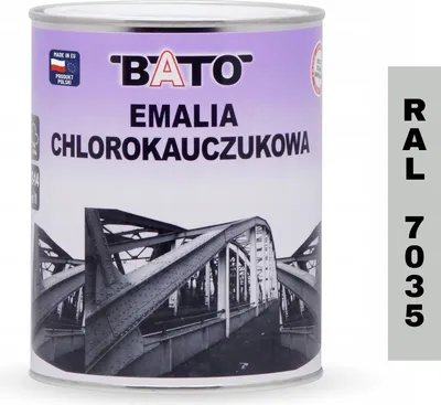 Zdjęcie produktu dla Emalia Chlorokauczukowa Szara Ral 7035 0,8L