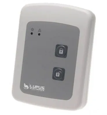 Zdjęcie produktu dla Lupus Electronics 12107, 868.6625 MHz, Biały, CE, FCC, RoHs, 100 m, 90 x 25 x 125 mm, -10 - 50 °C