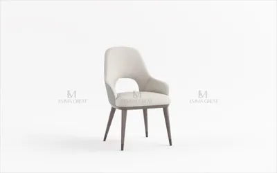 Image de Chaise Set Assise Rembourrée Garniture Salle à manger Chaises Chaise Bois Moderne Meubles de Luxe
