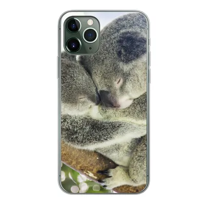 Produktbild von MuchoWow® Handyhülle Schutzhülle Hülle für iPhone 11 Pro Koalas - Plüschtier - Tiere - Kinder - Jungen - Mädchen Silikon Softcase Handy Hülle - Handy