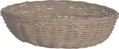 Produktbild von MiaMöbel Korb 70x15x70 cm Landhausstil Rattan Grau