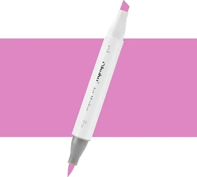 Obrázek produktu pro Lihová fixa OHUHU oboustranná Brush & Chisel, RV200 Dark Orchid