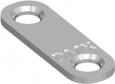 Produktbild von 100x Flachverbinder 36,5x13x2,0 mm verzinkt