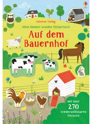Image de Mein Immer-wieder-Stickerbuch: Auf dem Bauernhof