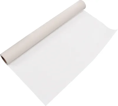 Image de Rouleau de papier calque 44 cm x 46 m, très transparent et imperméable à l'encre, pour la couture, les croquis et les dessins techniques – résistant à la déchirure et lisse