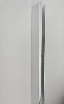 Produktbild von Glaszentrum Hagen - 2000x47x21 mm Aluminiumprofil - Wandprofil - Bodenprofil - Eloxiert